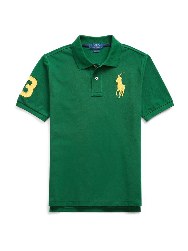 Polo Ralph Lauren Polo Ralph Lauren Тениска  лимон / тъмнозелено