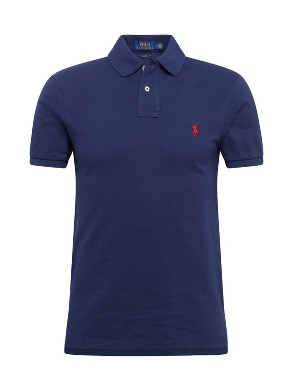 Polo Ralph Lauren Polo Ralph Lauren Тениска  нейви синьо / червено