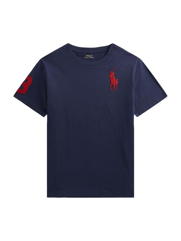 Polo Ralph Lauren Polo Ralph Lauren Тениска  нейви синьо / червено
