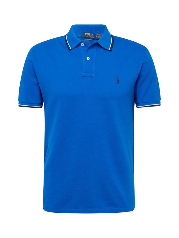Polo Ralph Lauren Polo Ralph Lauren Тениска  нейви синьо / кобалтово синьо / бяло