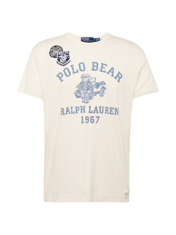 Polo Ralph Lauren Polo Ralph Lauren Тениска  нейви синьо / светлосиньо / черно / мръсно бяло