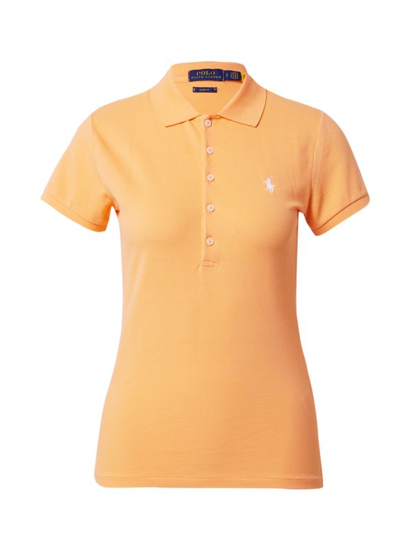 Polo Ralph Lauren Polo Ralph Lauren Тениска  оранжево / бяло