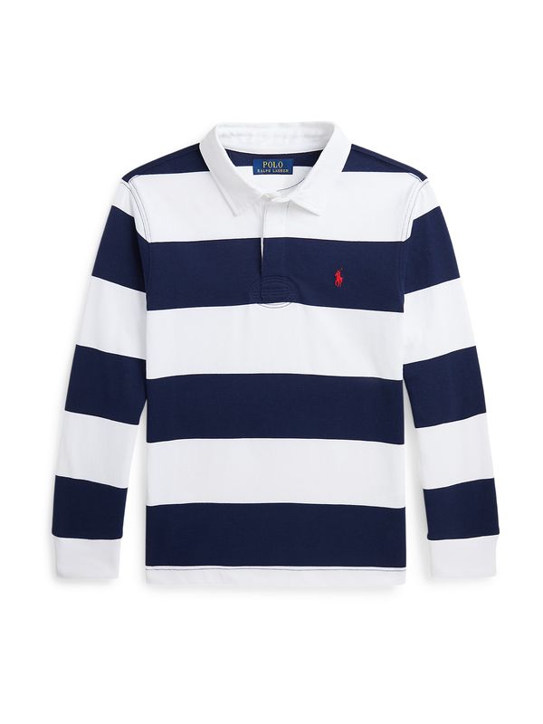 Polo Ralph Lauren Polo Ralph Lauren Тениска 'RUGBY'  нощно синьо / червено / бяло