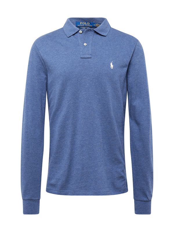 Polo Ralph Lauren Polo Ralph Lauren Тениска  сапфирено синьо / бяло