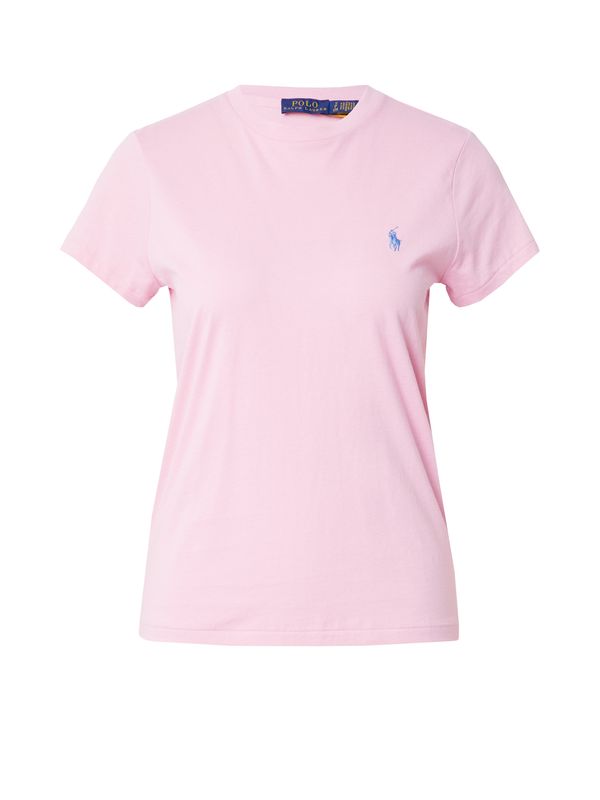 Polo Ralph Lauren Polo Ralph Lauren Тениска  син деним / бледорозово