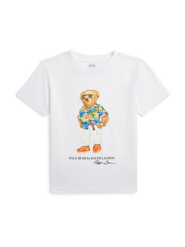 Polo Ralph Lauren Polo Ralph Lauren Тениска  синьо / кафяво / оранжево / бяло