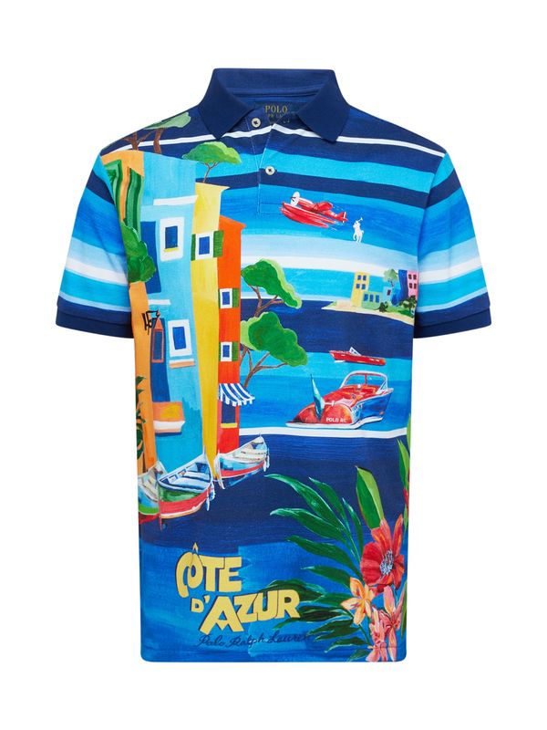 Polo Ralph Lauren Polo Ralph Lauren Тениска  синьо / морскосиньо / жълто / бяло