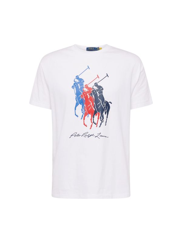 Polo Ralph Lauren Polo Ralph Lauren Тениска  синьо / нейви синьо / червено / бяло