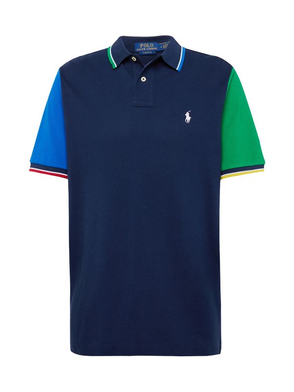 Polo Ralph Lauren Polo Ralph Lauren Тениска  синьо / нейви синьо / зелено / бяло