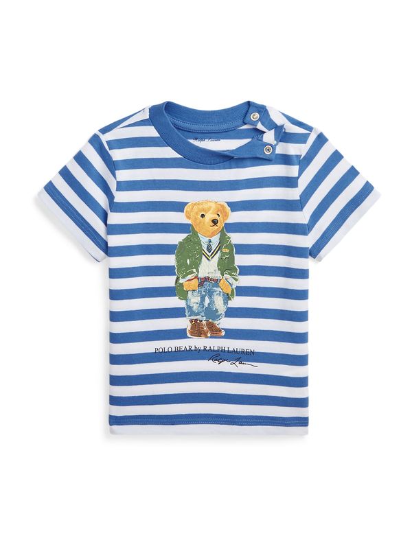 Polo Ralph Lauren Polo Ralph Lauren Тениска  синьо / шафран / зелено / бяло