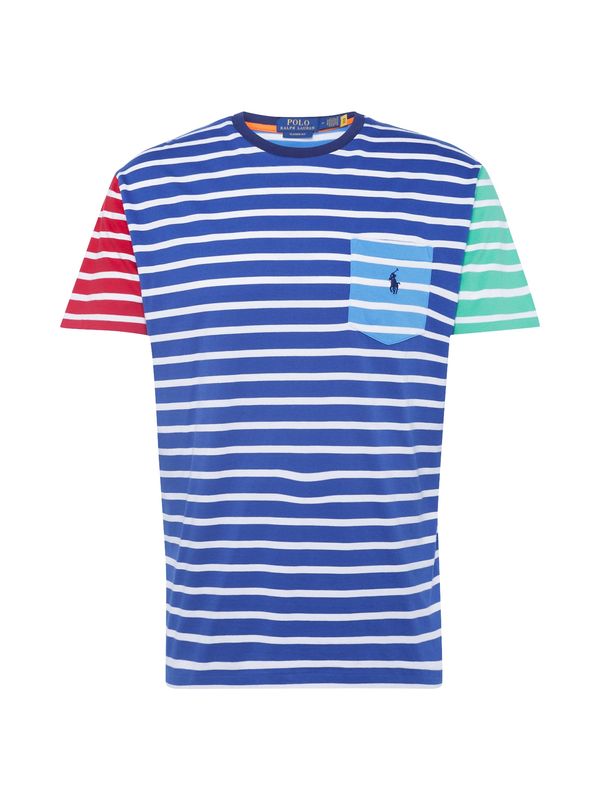 Polo Ralph Lauren Polo Ralph Lauren Тениска  синьо / тюркоазен / червено / бяло