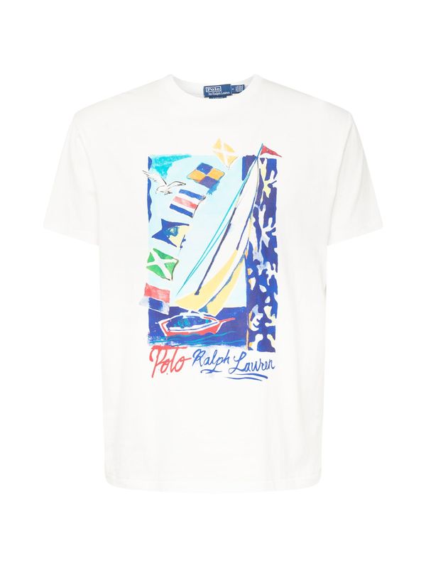 Polo Ralph Lauren Polo Ralph Lauren Тениска  синьо / жълто / червено / бяло