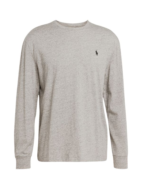 Polo Ralph Lauren Polo Ralph Lauren Тениска  сив меланж / черно