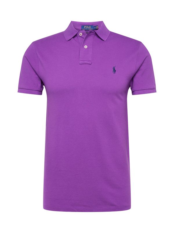 Polo Ralph Lauren Polo Ralph Lauren Тениска 'SSKCSLIM1-SHORT SLEEVE-KNIT'  лилав