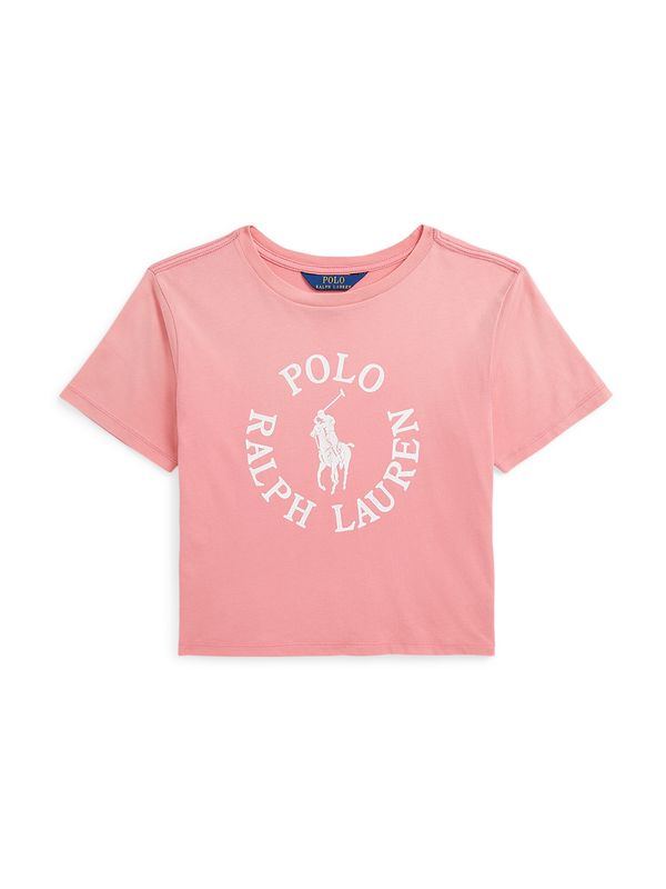 Polo Ralph Lauren Polo Ralph Lauren Тениска  светлорозово / бяло