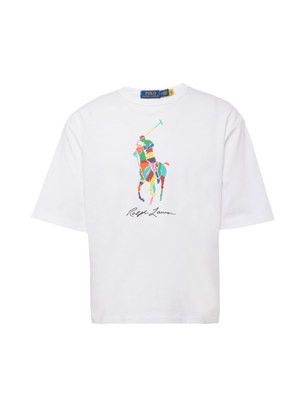 Polo Ralph Lauren Polo Ralph Lauren Тениска  светлосиньо / жълто / оранжево / бяло