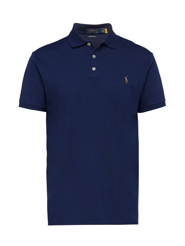 Polo Ralph Lauren Polo Ralph Lauren Тениска  тъмносиньо / карамел / червено