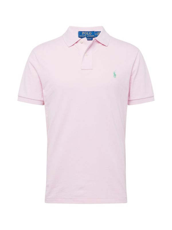 Polo Ralph Lauren Polo Ralph Lauren Тениска  зелено / бледорозово