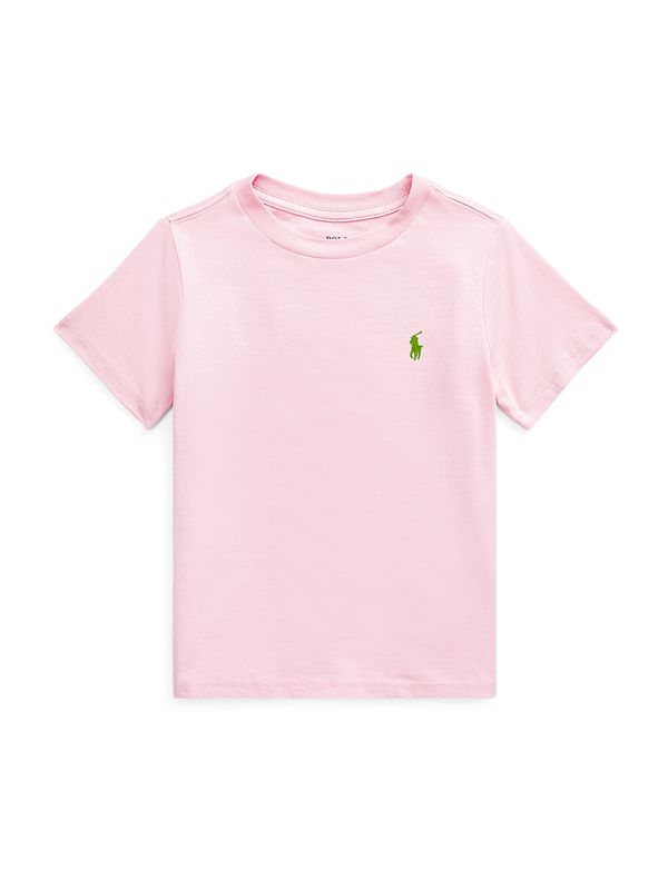 Polo Ralph Lauren Polo Ralph Lauren Тениска  зелено / бледорозово