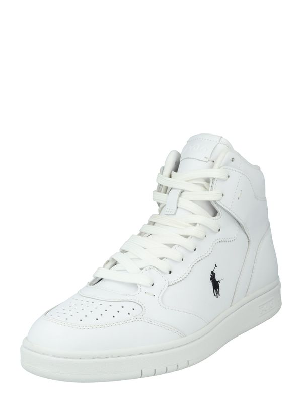 Polo Ralph Lauren Polo Ralph Lauren Високи маратонки  черно / бяло