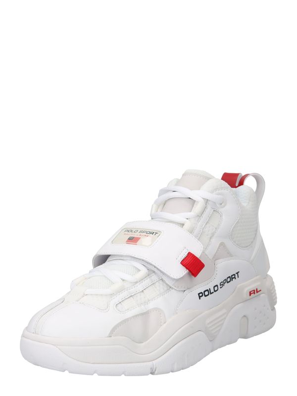 Polo Ralph Lauren Polo Ralph Lauren Високи маратонки  нощно синьо / светлочервено / бяло