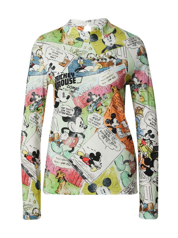 PRINCESS GOES HOLLYWOOD PRINCESS GOES HOLLYWOOD Тениска 'Disney'  лимоненожълто / оранжево / черно / бяло