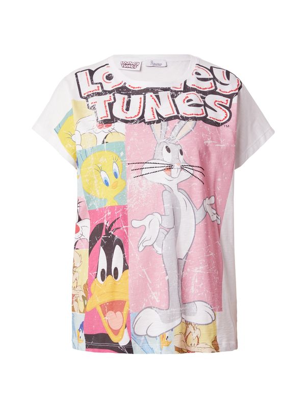 PRINCESS GOES HOLLYWOOD PRINCESS GOES HOLLYWOOD Тениска  жълто / бледорозово / черно / бяло