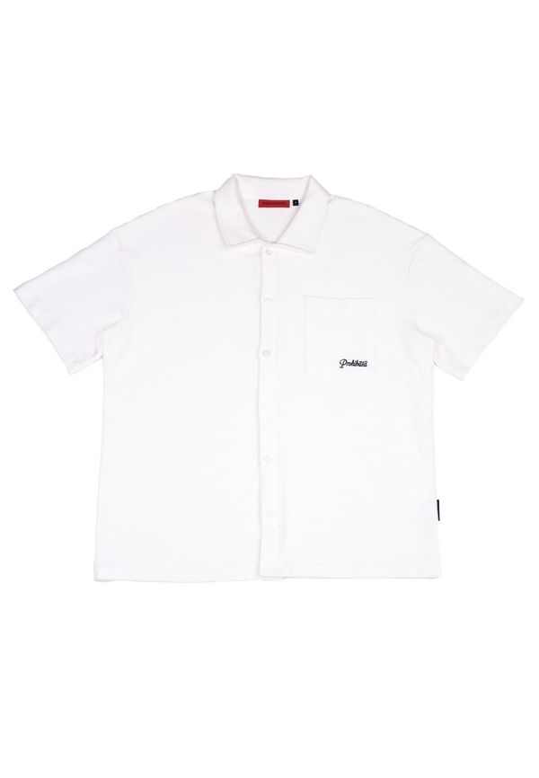 Prohibited Prohibited Риза  черно / мръсно бяло