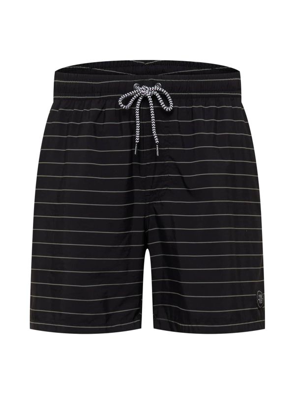 PROTEST PROTEST Борд шорти 'Sharif'  сиво / черно