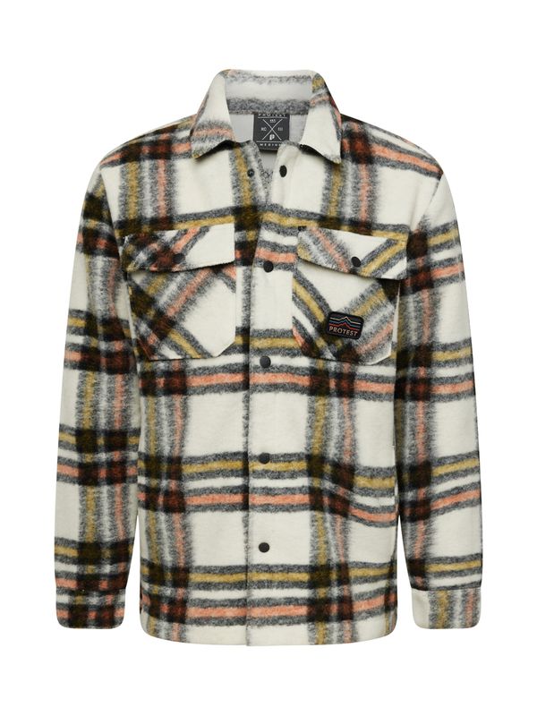 PROTEST PROTEST Преходно яке 'LIBREEN'  жълто / оранжево / черно / мръсно бяло