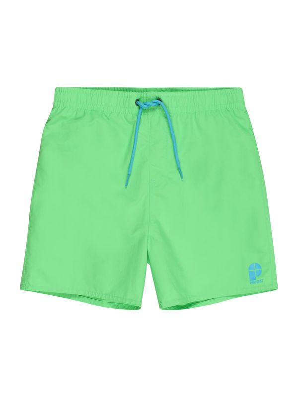 PROTEST PROTEST Шорти за плуване 'Culture'  светлосиньо / ябълка