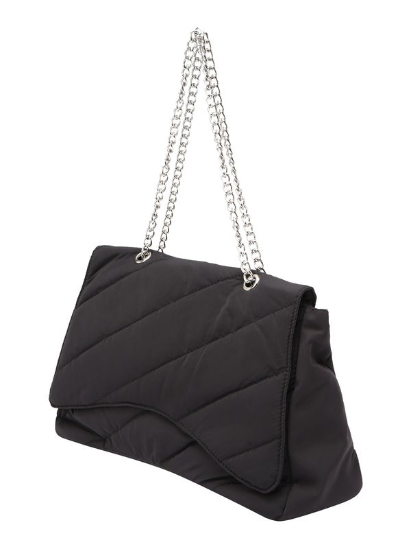 Public Desire Public Desire Дамска чанта 'THE LAINA'  черно / сребърно