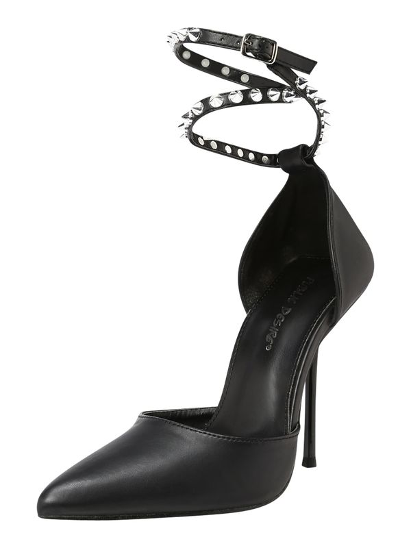 Public Desire Public Desire Официални дамски обувки 'HYPNOTIZE'  черно / сребърно