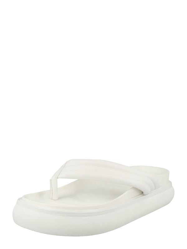Public Desire Public Desire Сандали с разделител за пръстите 'SERENA'  бяло