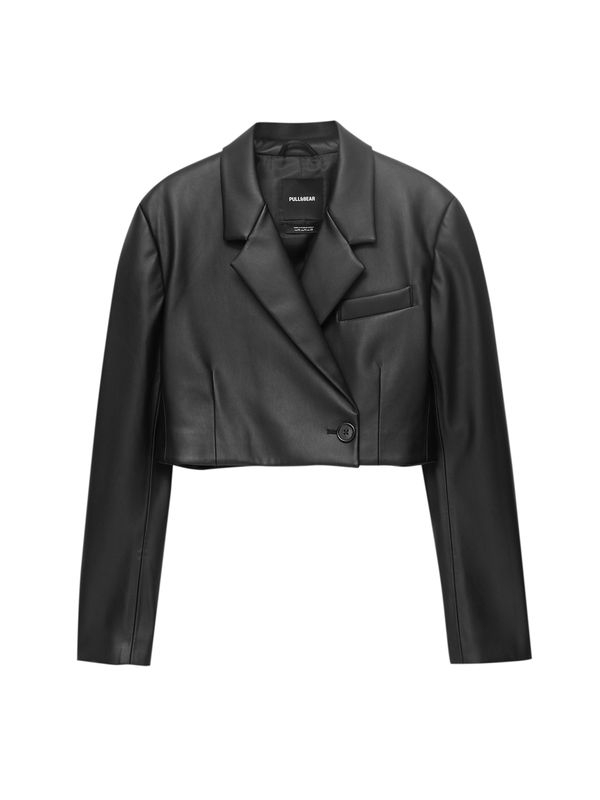 Pull&Bear Pull&Bear Блейзър  черно