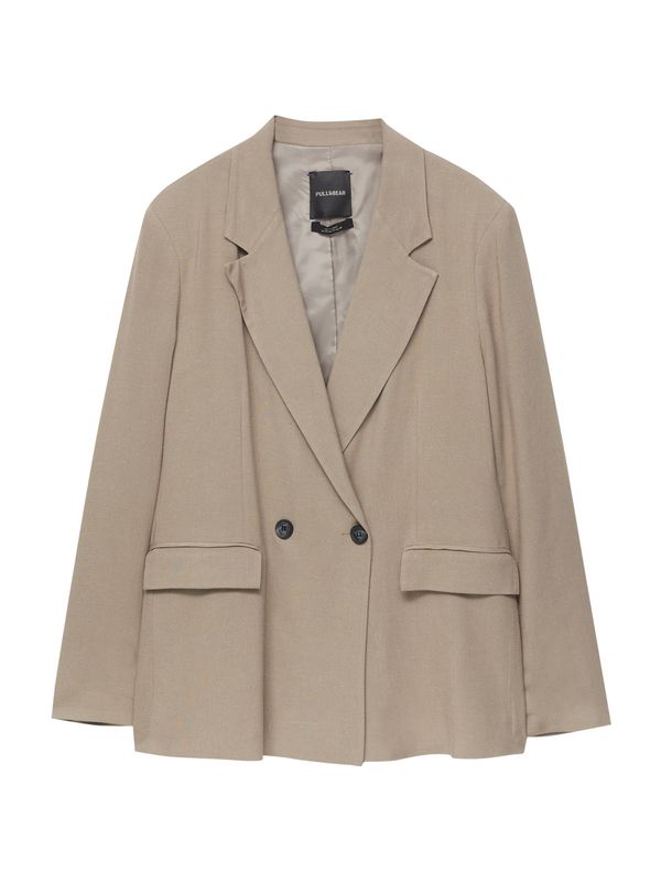 Pull&Bear Pull&Bear Блейзър  светлокафяво