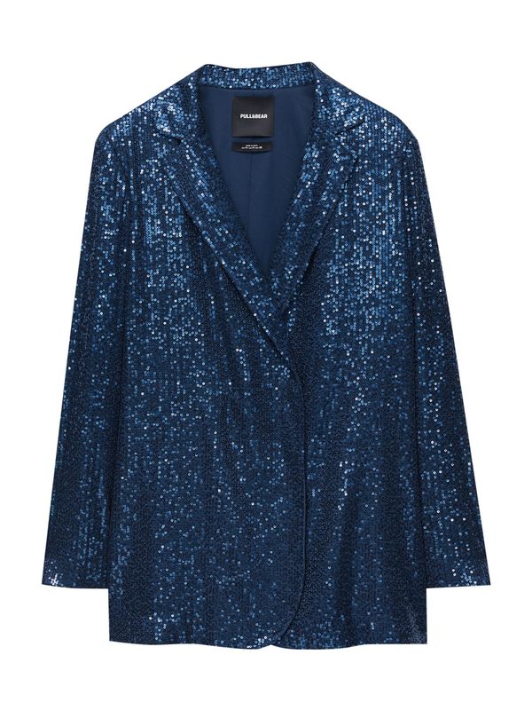 Pull&Bear Pull&Bear Блейзър  тъмносиньо