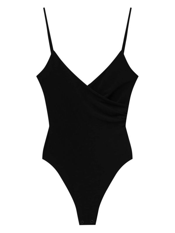 Pull&Bear Pull&Bear Блуза боди  черно