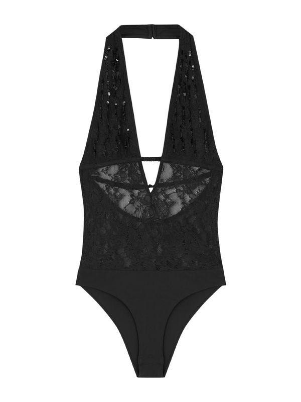 Pull&Bear Pull&Bear Блуза боди  черно