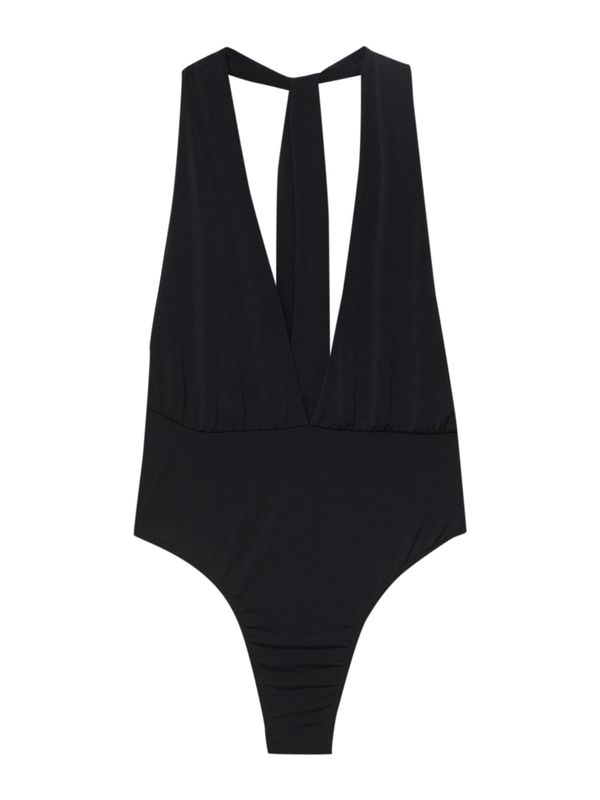 Pull&Bear Pull&Bear Блуза боди  черно