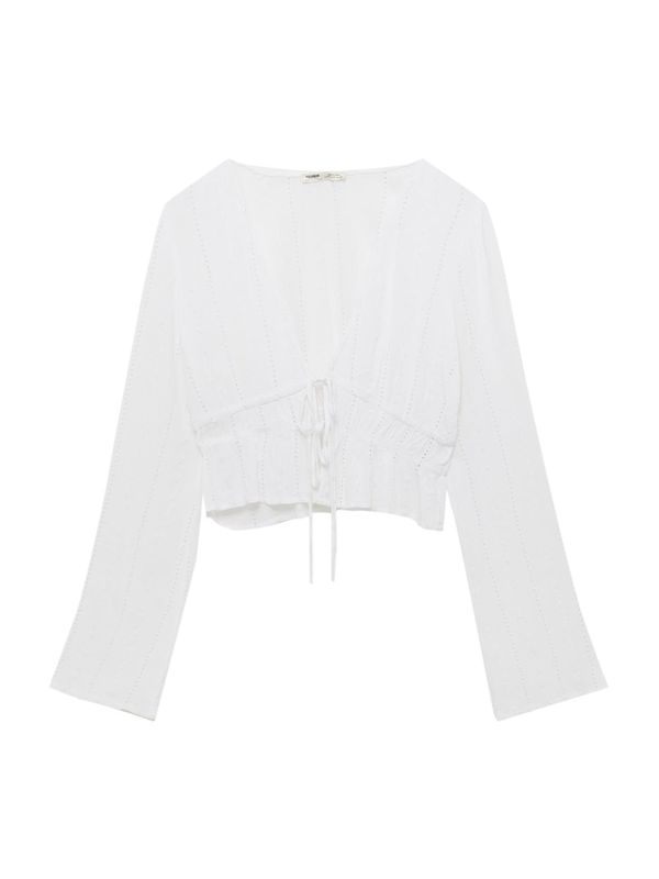Pull&Bear Pull&Bear Блуза  бяло