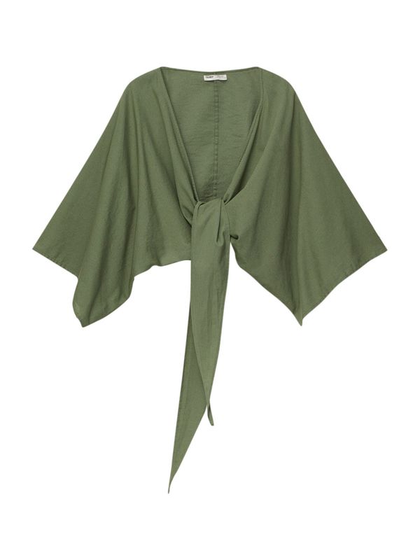 Pull&Bear Pull&Bear Блуза  маслина