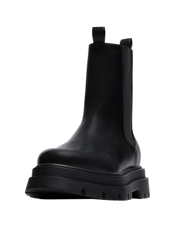 Pull&Bear Pull&Bear Боти Chelsea  черно