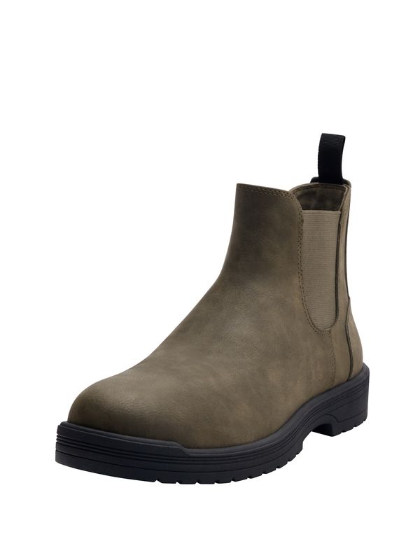 Pull&Bear Pull&Bear Боти Chelsea  каки / черно