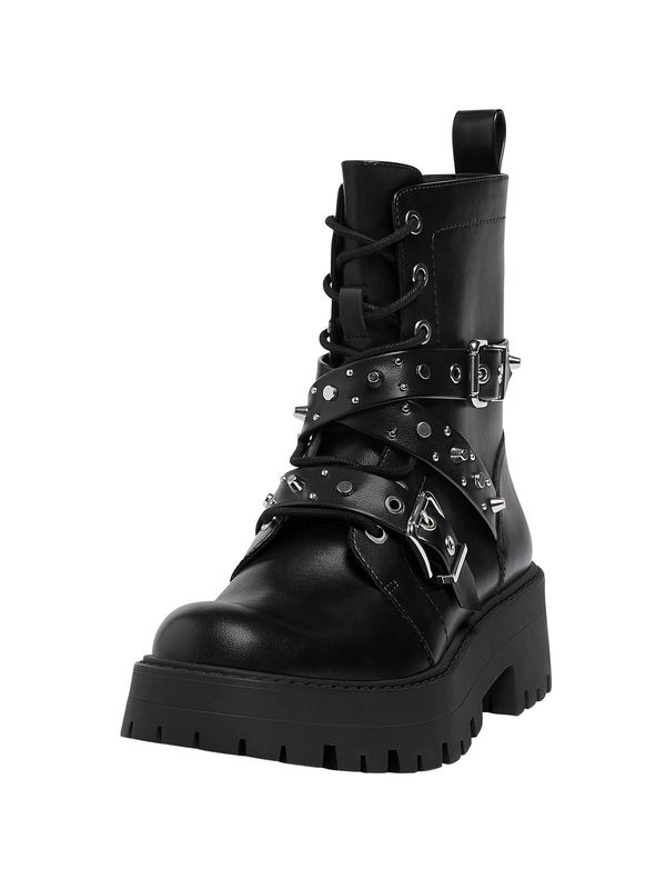 Pull&Bear Pull&Bear Боти до глезена  черно