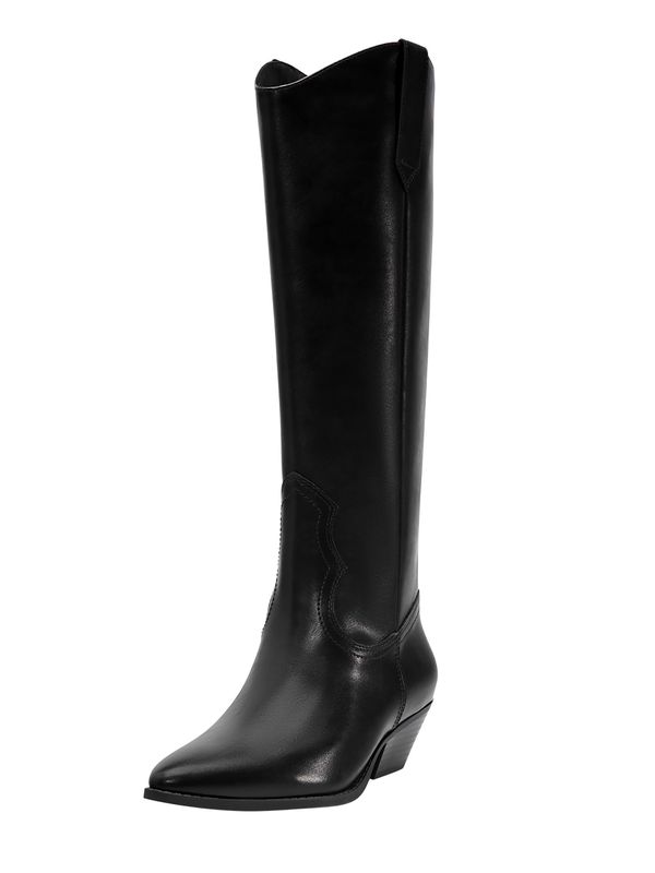 Pull&Bear Pull&Bear Ботуши  черно