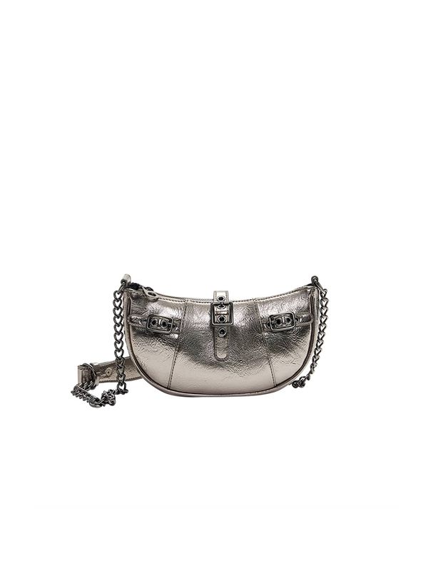 Pull&Bear Pull&Bear Чанта с презрамки  сребърно