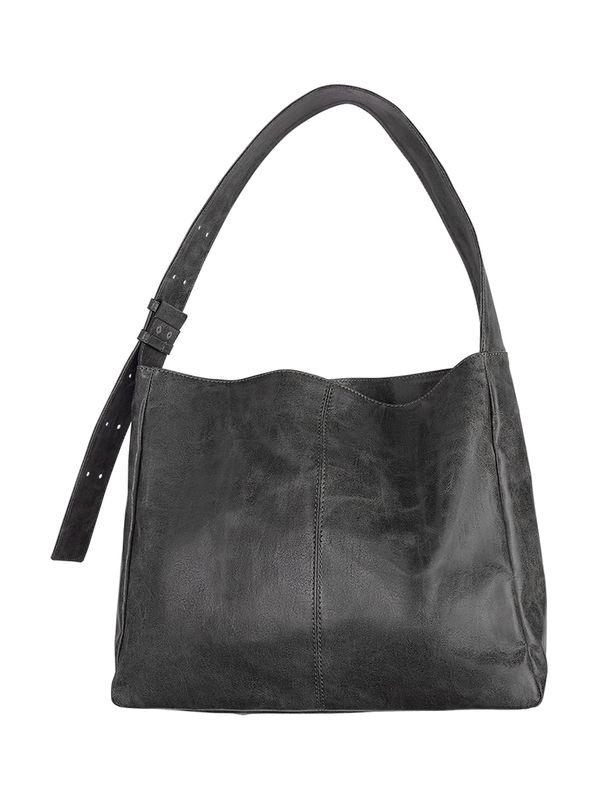 Pull&Bear Pull&Bear "Чанта тип ""Shopper"""  антрацитно черно