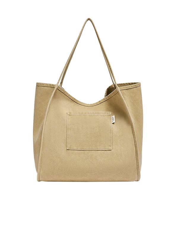 Pull&Bear Pull&Bear "Чанта тип ""Shopper"""  светлокафяво