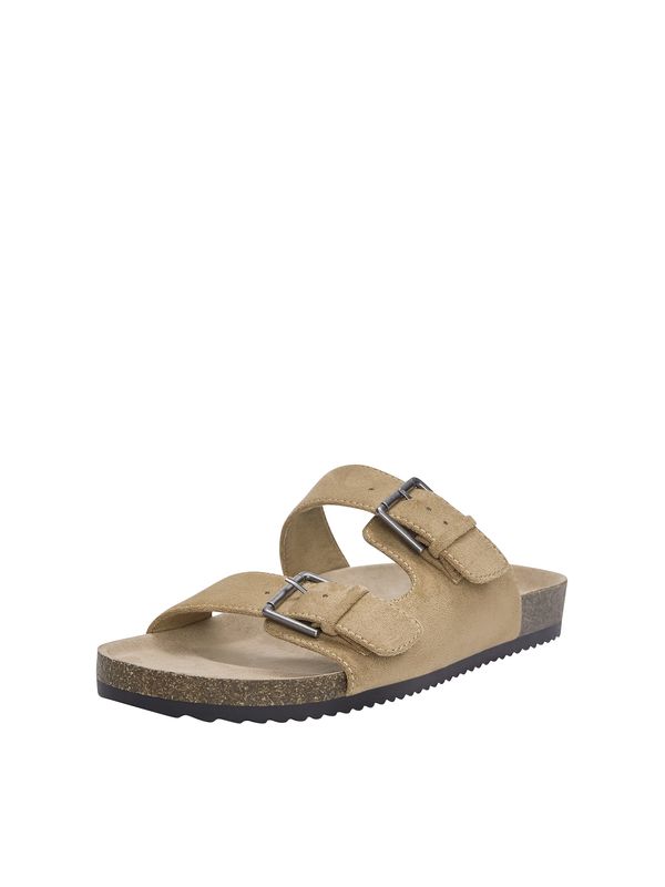 Pull&Bear Pull&Bear Чехли  цвят "пясък"